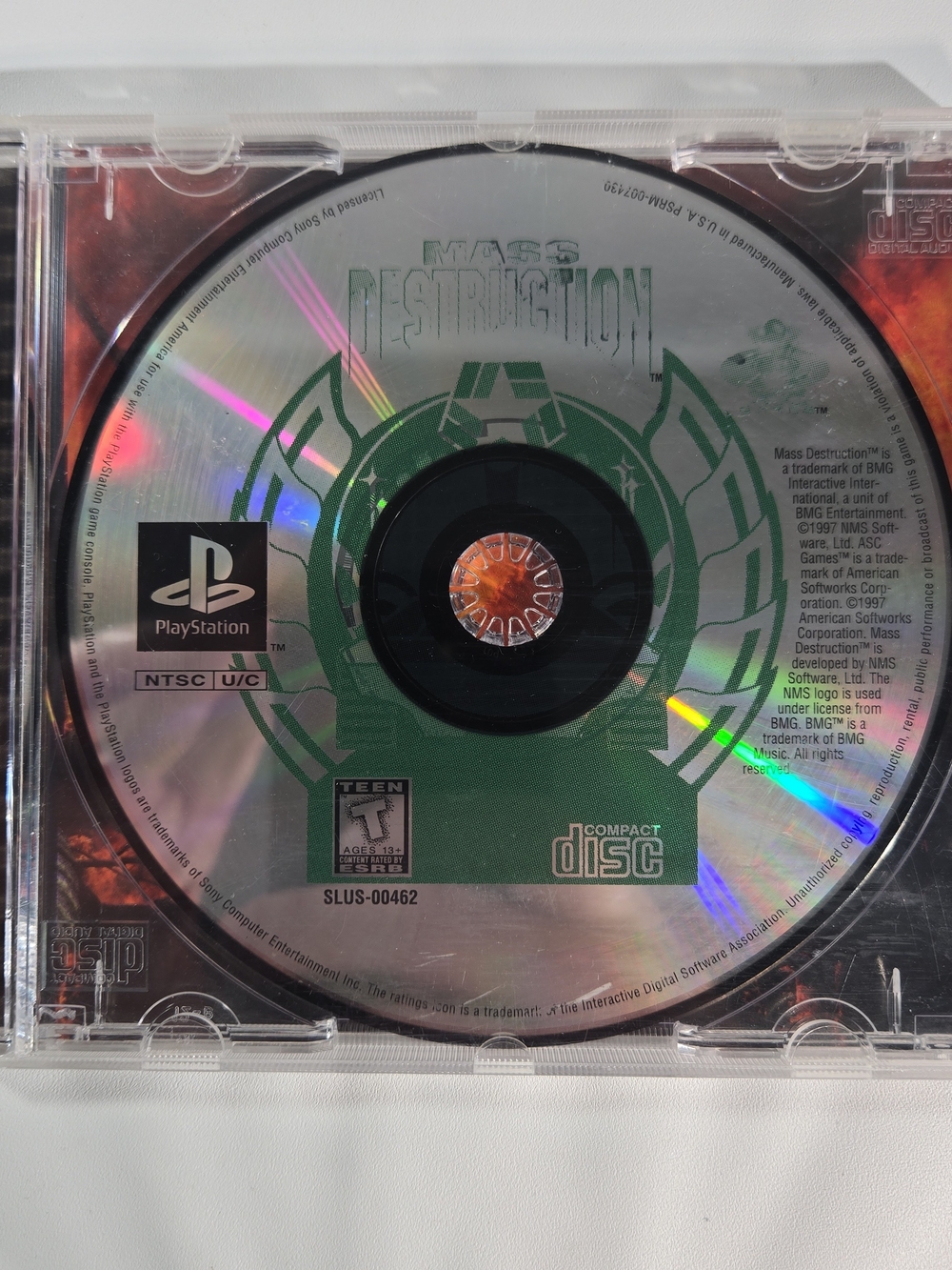Sony Mass Destruction (Green) - Sony Game Disc